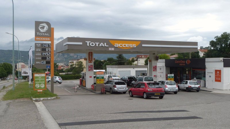 АЗС Total во Франции